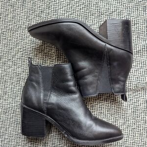 BP Sleek Black Ankle Booties